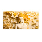 Luxury Buddha Wall Painting for Modern Living Room Decor