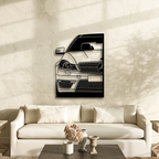 Luxury Car Metal Wall Art for Living Room & Dining Decor