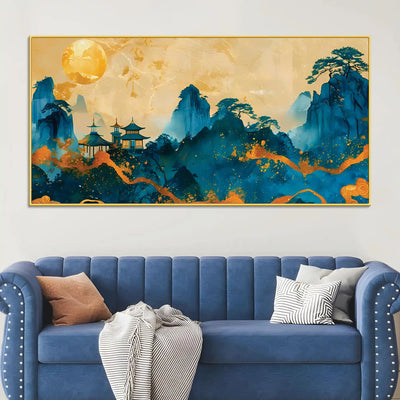 luxury-chinese-style-mountain-canvas-painting