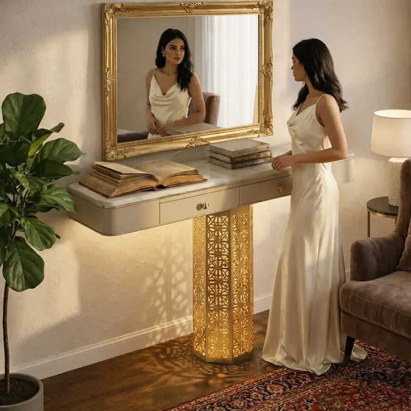 luxury-console-table-with-led-storage-drawers