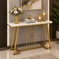 Luxury Decorative Console Table with Marble Surface