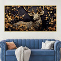 luxury-deer-canvas-wall-art-floral-painting-for-modern-home-decor