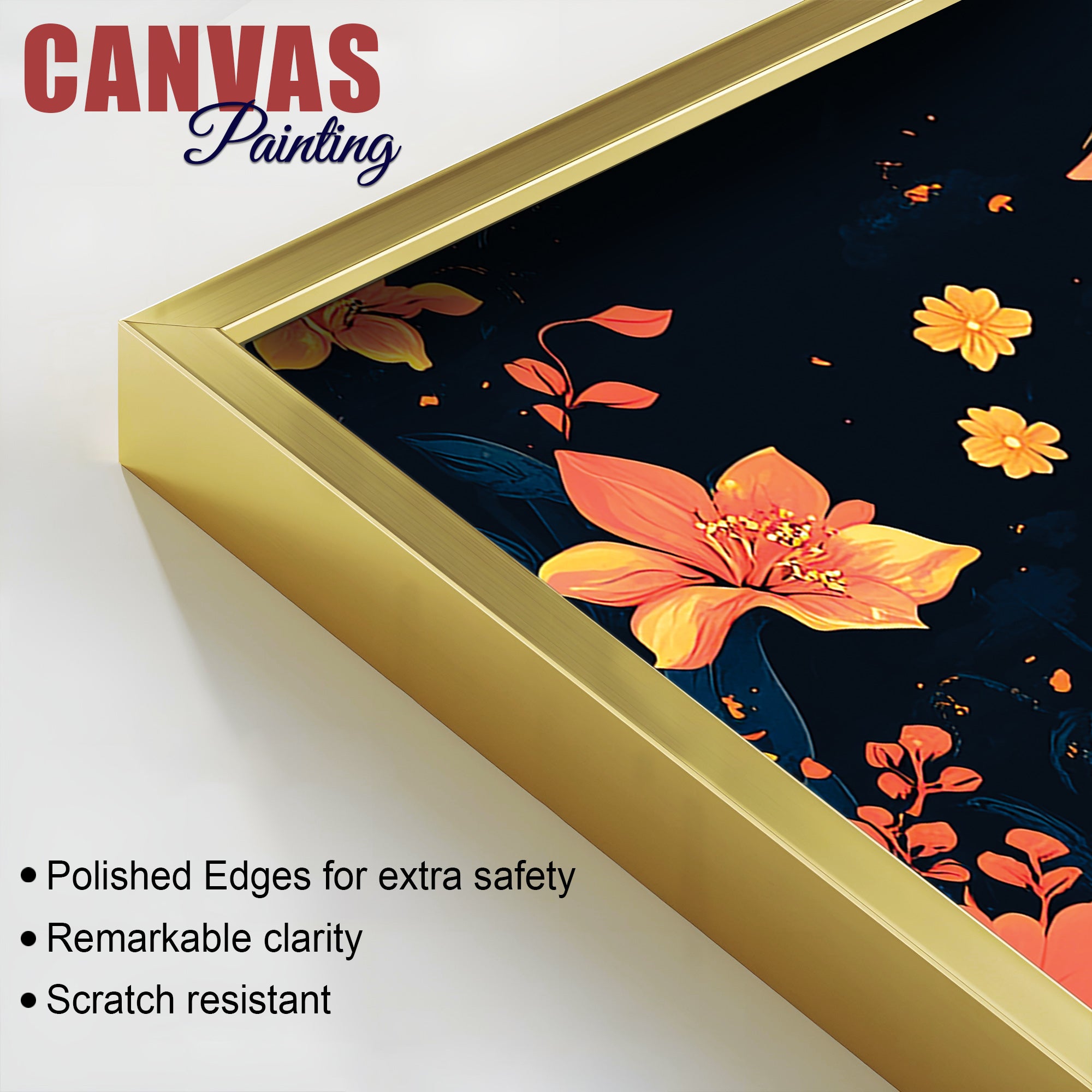 Luxury Elephant Art Premium Canvas Wall Painting