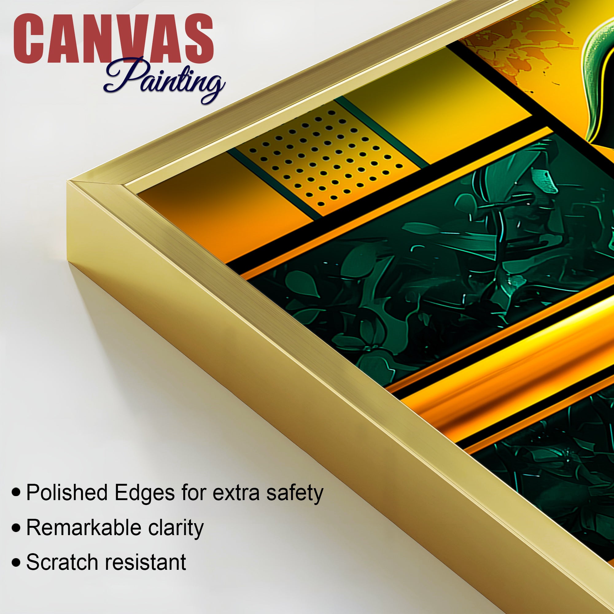 Luxury Elephant Wall Art Painting for Living Room Décor