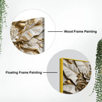 Luxury Floral Portrait 3D Canvas Wall Painting