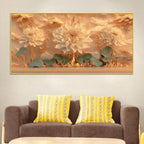 Luxury Floral Wall Art Canvas Wall Painting