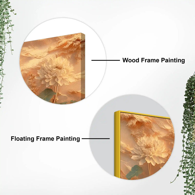 Luxury Floral Wall Art Canvas Wall Painting