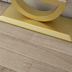 Luxury G Shape Console Table | Stylish Entryway Accent Table