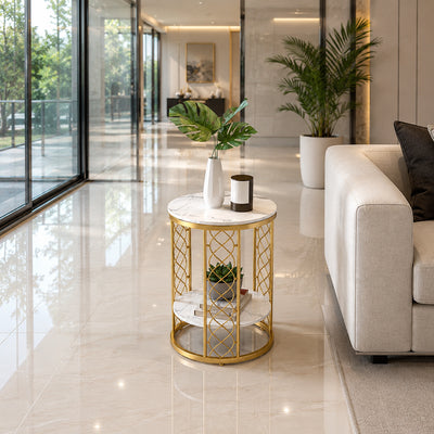  luxury-gold-marble-end-table-with-storage-shelf