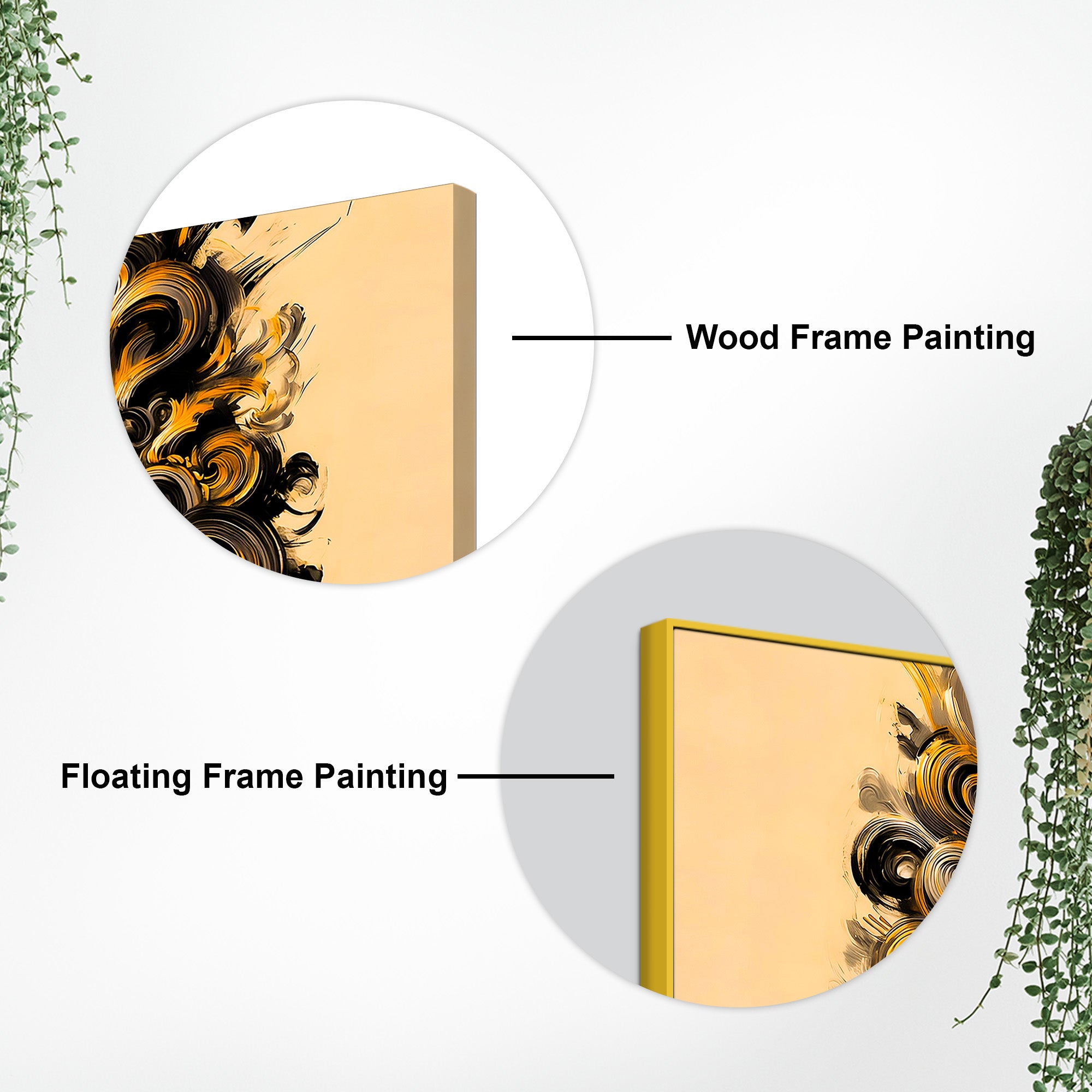 Luxury Golden Durga Wall Painting for Décor