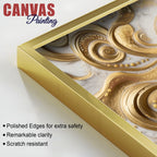 Luxury Golden Elephant 3D Canvas Wall Painting