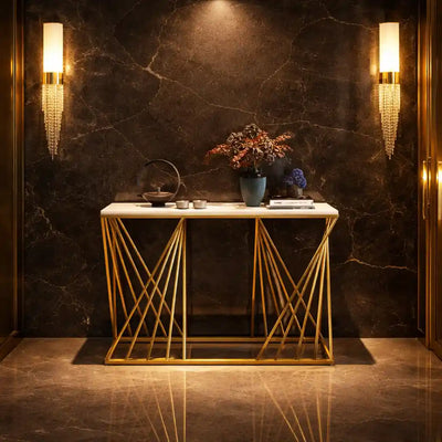 luxury-golden-metal-finish-console-table-with-criss-cross-base