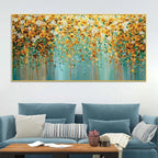 luxury-golden-white-rose-floral-abstract-wall-painting-for-home-decor