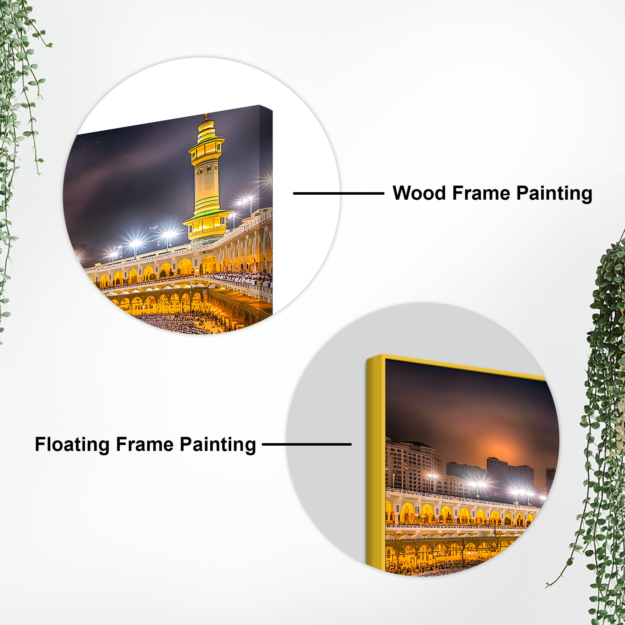 Luxury Kaaba Wall Painting for Décor