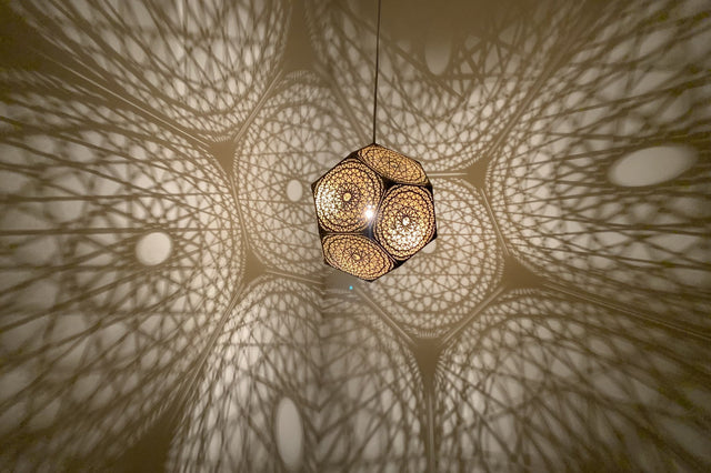 Luxury Laser-Cut Hanging Lamp