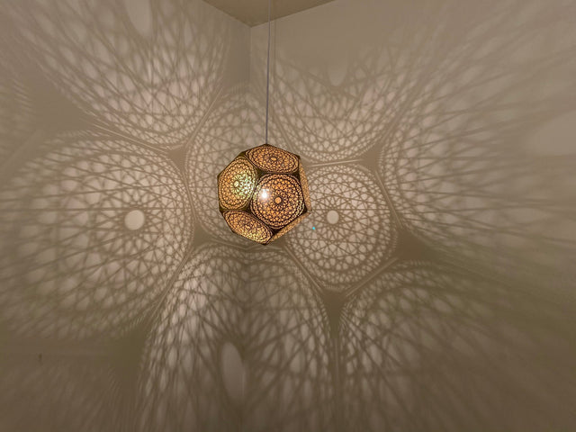 Luxury Laser-Cut Hanging Lamp