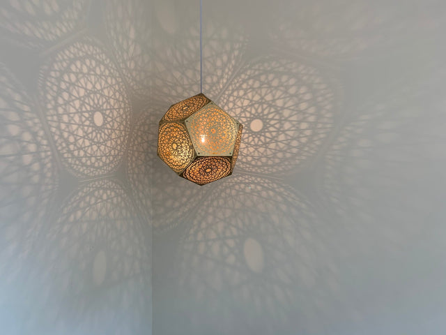 Luxury Laser-Cut Hanging Lamp
