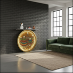 Luxury LED Console Table with Artistic Design for Modern Living Room (SS 302)