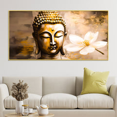 luxury-lord-gautam-buddha-face-canvas-painting-for-living-room