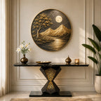 Luxury Marble Console Table for Living Room | Modern Entryway Table Decor (SS 302)