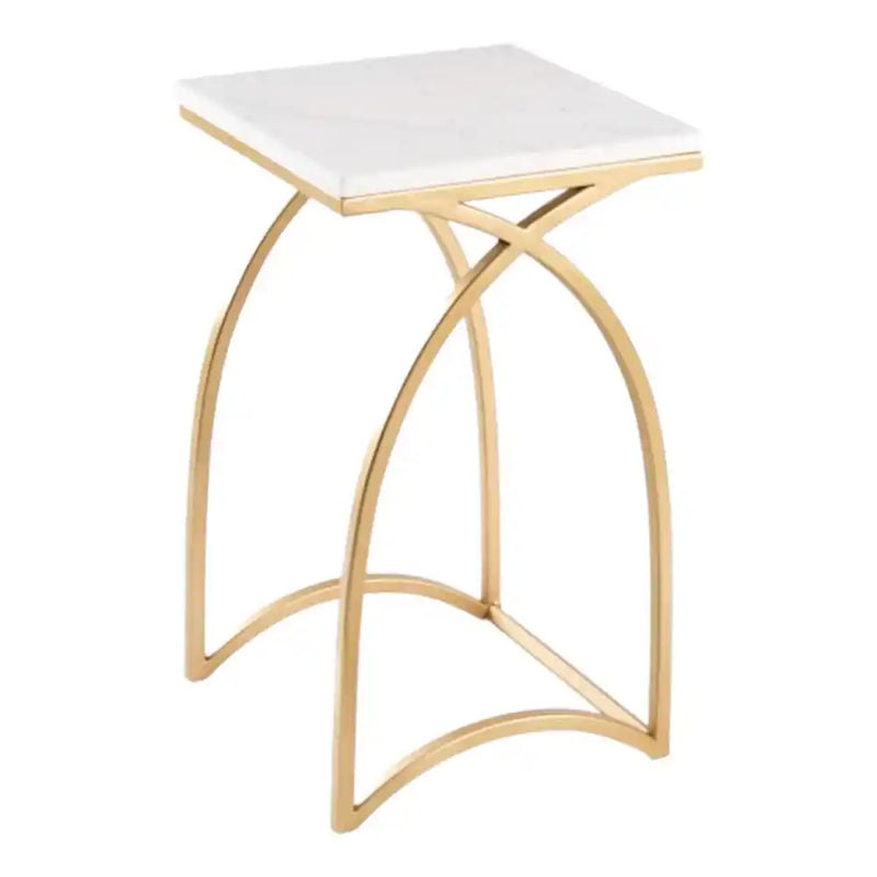 Luxury Marble Top Nesting Table Set of 2