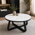 Luxury Modern Round Marble Center Table