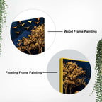 Luxury Nature Deer Canvas Painting for Decoration