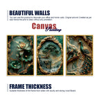Luxury Nature Inspired Canvas Wall Painting Set of Three