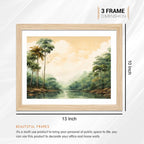 Luxury Nature Wall Art Frame Set of 6 for Home & Office