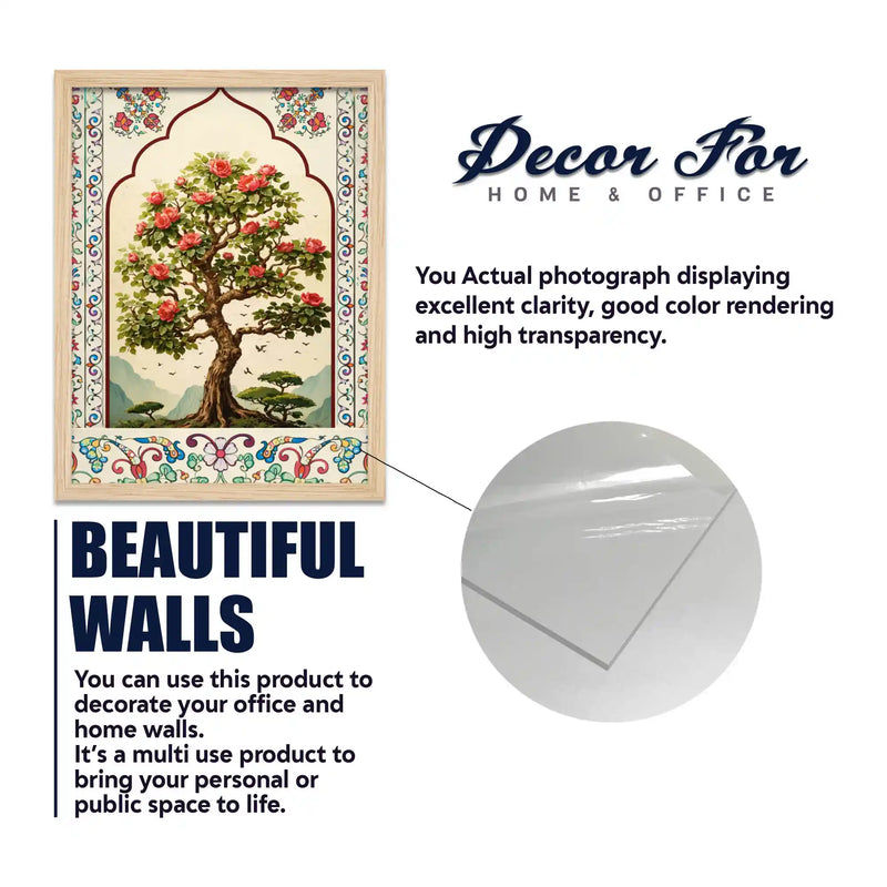 Luxury Nature Wall Art Frame Set of 6 for Home & Office