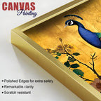 Luxury Peacock Canvas Wall Painting for Bedroom