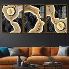 Luxury Premium Acrylic wall Painting Set of 3