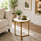 luxury-round-marble-top-side-table