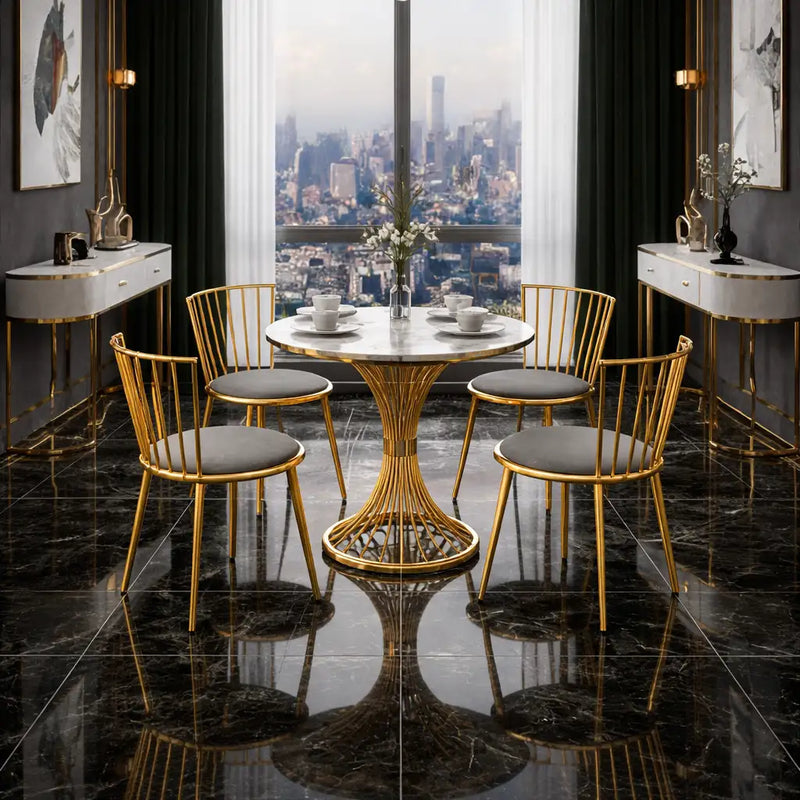 luxury-round-table-set-with-4-chairs-modern-home-cafe-furniture