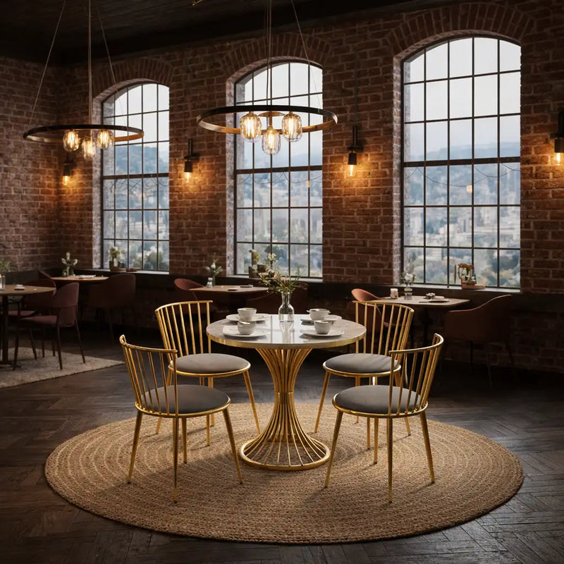luxury-round-table-set-with-4-chairs-modern-home-cafe-furniture