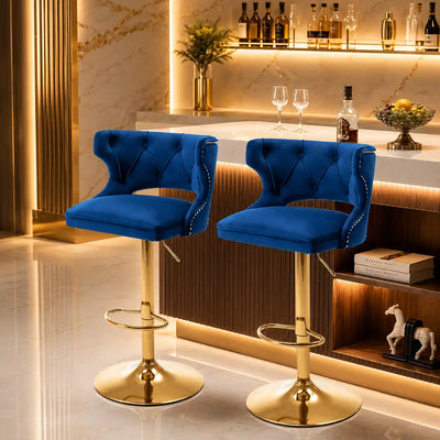 luxury-royal-blue-velvet-bar-lounge-chair-with-gold-base