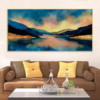 Luxury Scenic Canvas Painting for Modern Homes