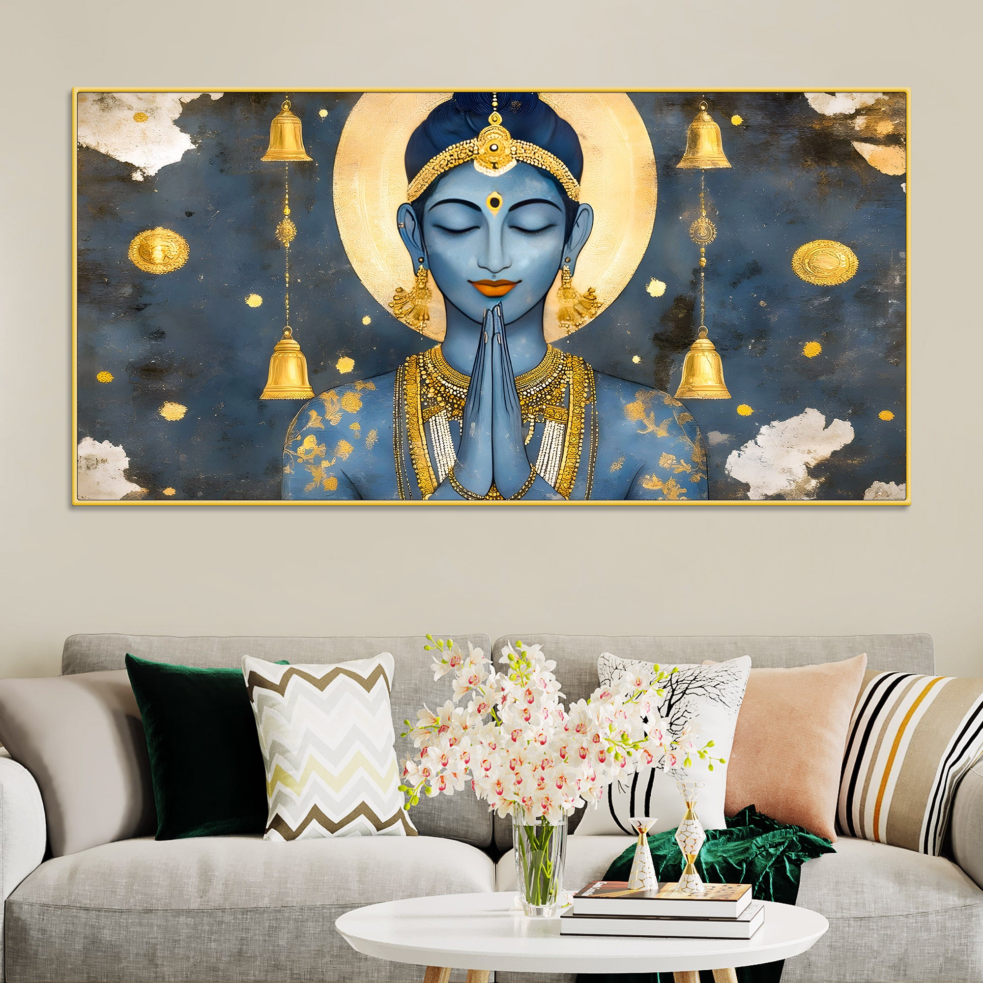 luxury-shreenathji-wall-canvas-painting