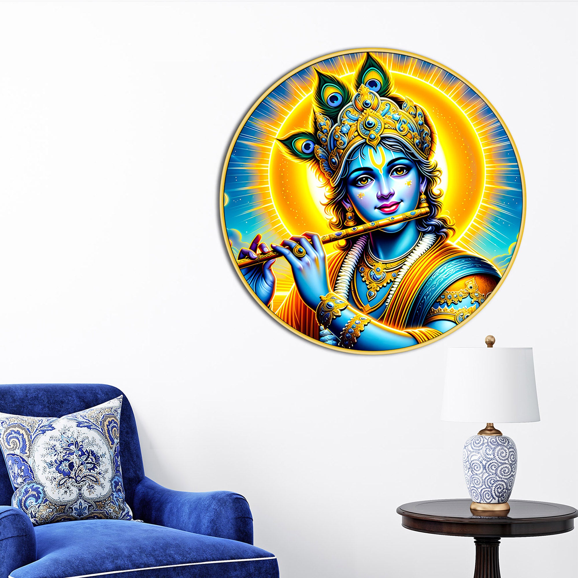 luxury-shri-krishna-round-wall-painting-decor