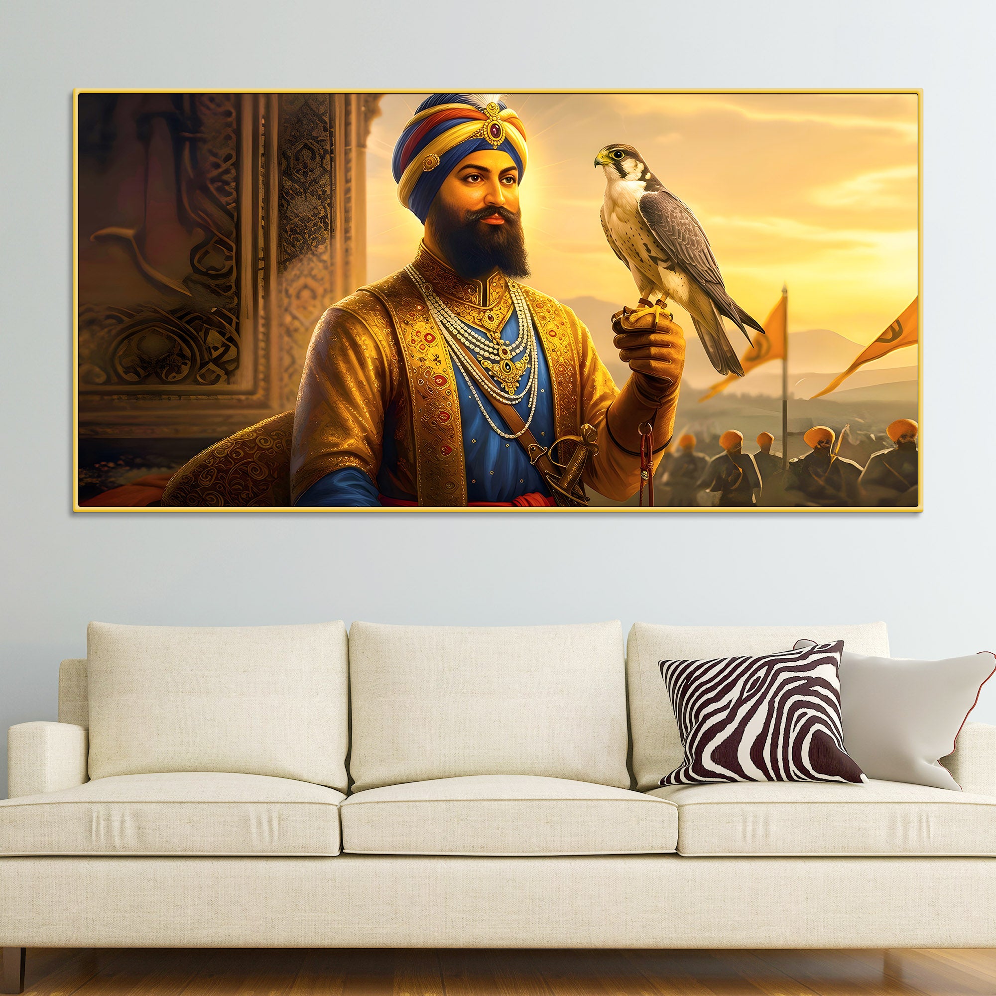  luxury-sikh-guru-spiritual-canvas-painting-for-home-office