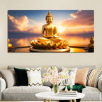 Luxury Spiritual Buddha Canvas Painting for Wall Décor
