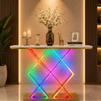 Luxury Style LED Console Table | Designer Modern Home Decor (SS 302)