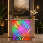 Luxury Style LED Console Table | Designer Modern Home Decor (SS 302)