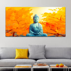 Luxury Stylish Buddha Wall Painting