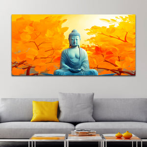 Luxury Stylish Buddha Wall Painting
