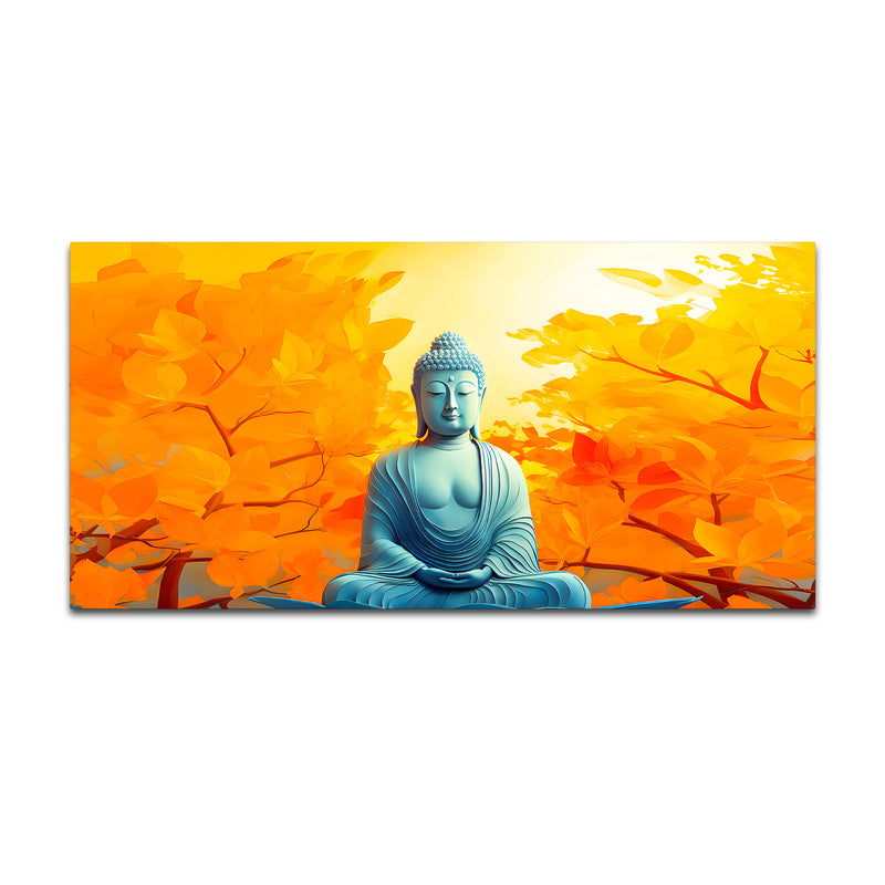 Luxury Stylish Buddha Wall Painting