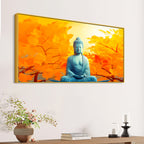 Luxury Stylish Buddha Wall Painting