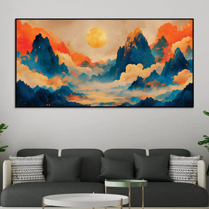 luxury-sunset-abstract-canvas-wall-decor-painting