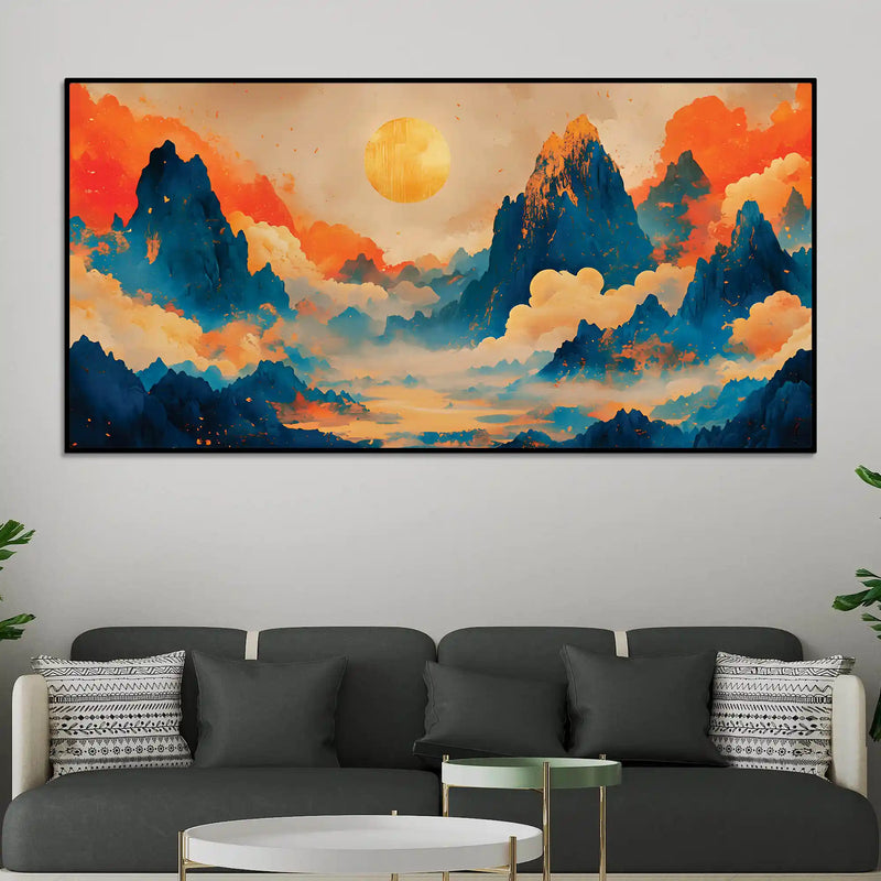 luxury-sunset-abstract-canvas-wall-decor-painting