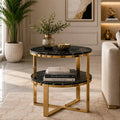 Luxury Table with Double Shelf for Luxury Living Room & Bedroom Décor